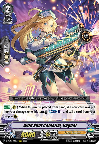 Wild Shot Celestial, Raguel (D-VS06/004EN) [V Clan Collection Vol.6] | Total Play