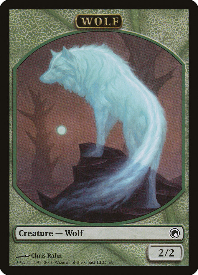 Wolf Token [Scars of Mirrodin Tokens] | Total Play