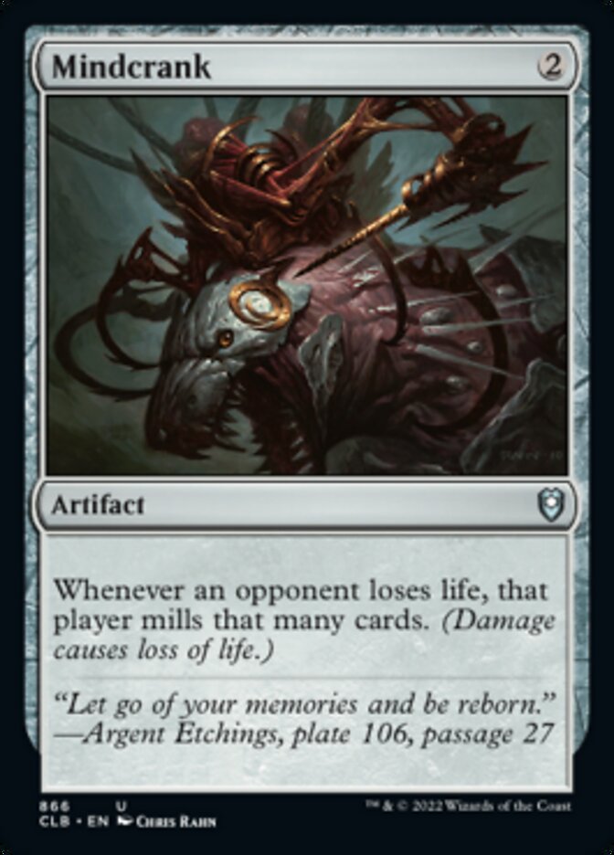 Mindcrank [Commander Legends: Battle for Baldur's Gate] | Total Play
