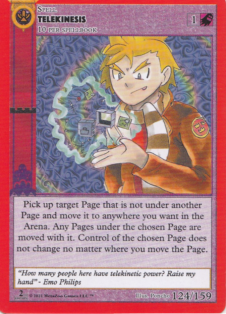 Telekinesis [Cryptid Nation: Second Edition] | Total Play