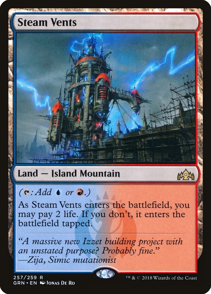 Steam Vents [Guilds of Ravnica] | Total Play