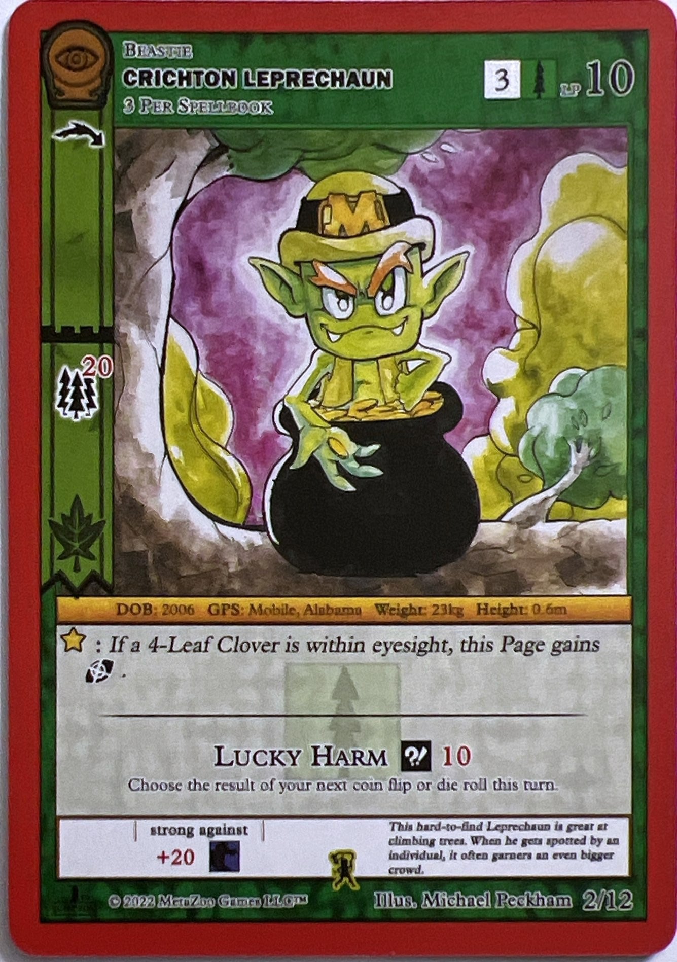 Crichton Leprechaun [Seance: First Edition Release Event Deck] | Total Play