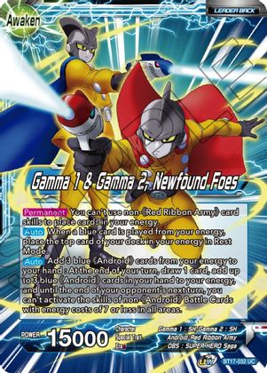 Gamma 1 & Gamma 2 // Gamma 1 & Gamma 2, Newfound Foes (BT17-032) [Ultimate Squad] | Total Play
