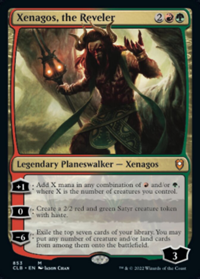 Xenagos, the Reveler [Commander Legends: Battle for Baldur's Gate] | Total Play