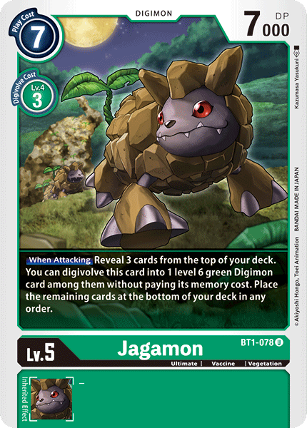 Jagamon [BT1-078] [Release Special Booster Ver.1.0] | Total Play