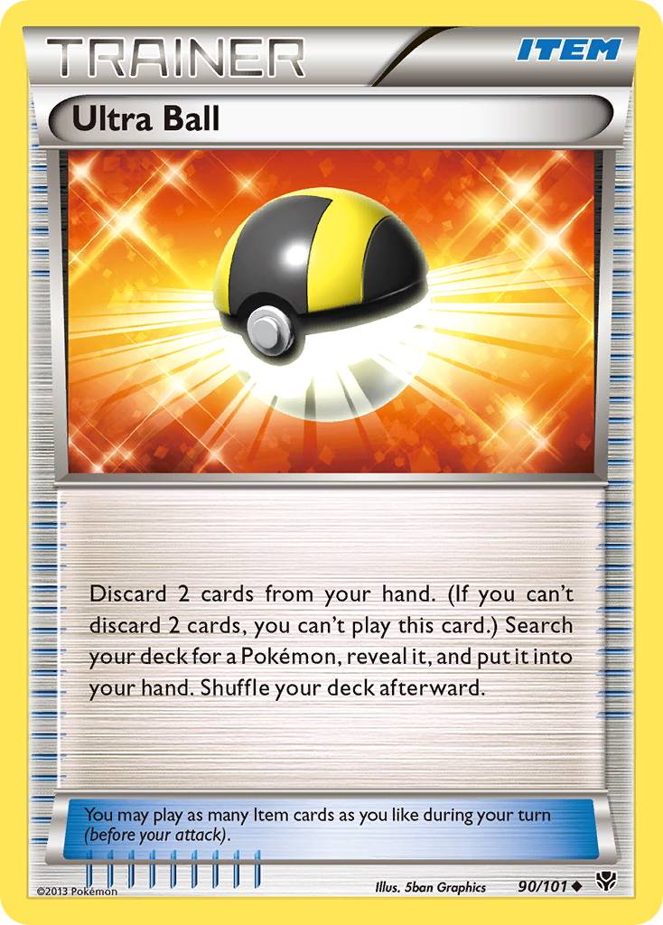 Ultra Ball (90/101) [Black & White: Plasma Blast] | Total Play