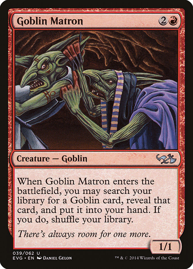 Goblin Matron (Elves vs. Goblins) [Duel Decks Anthology] | Total Play