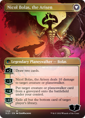 Nicol Bolas, the Ravager // Nicol Bolas, the Arisen (Borderless) [Secret Lair: From Cute to Brute] | Total Play