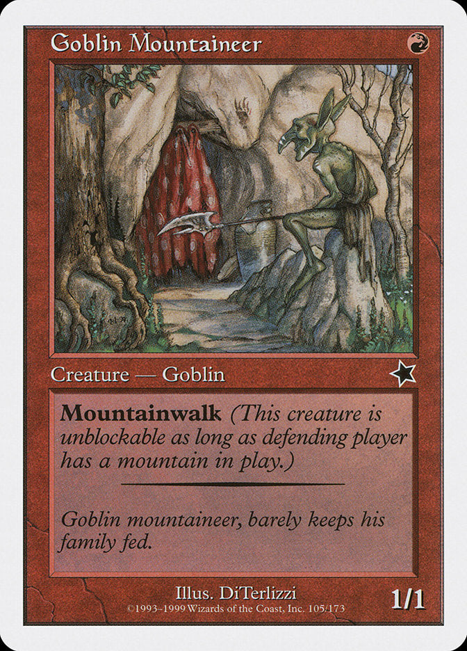 Goblin Mountaineer [Starter 1999] | Total Play