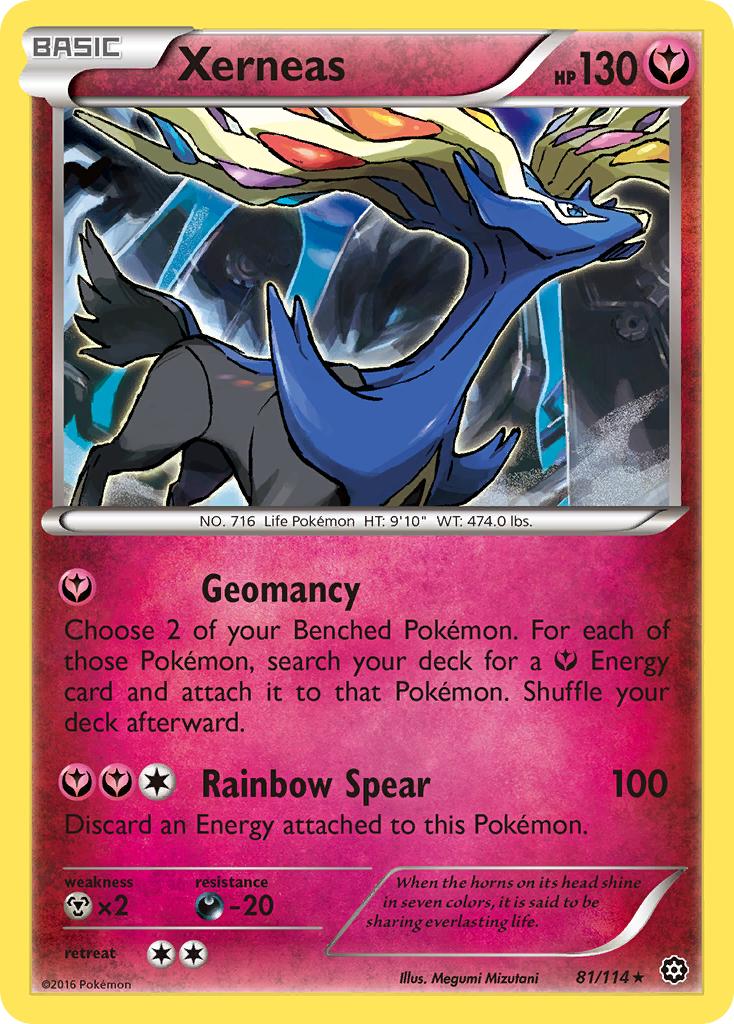 Xerneas (81/114) [XY: Steam Siege] | Total Play