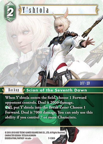 Y'shtola [Opus VII] | Total Play