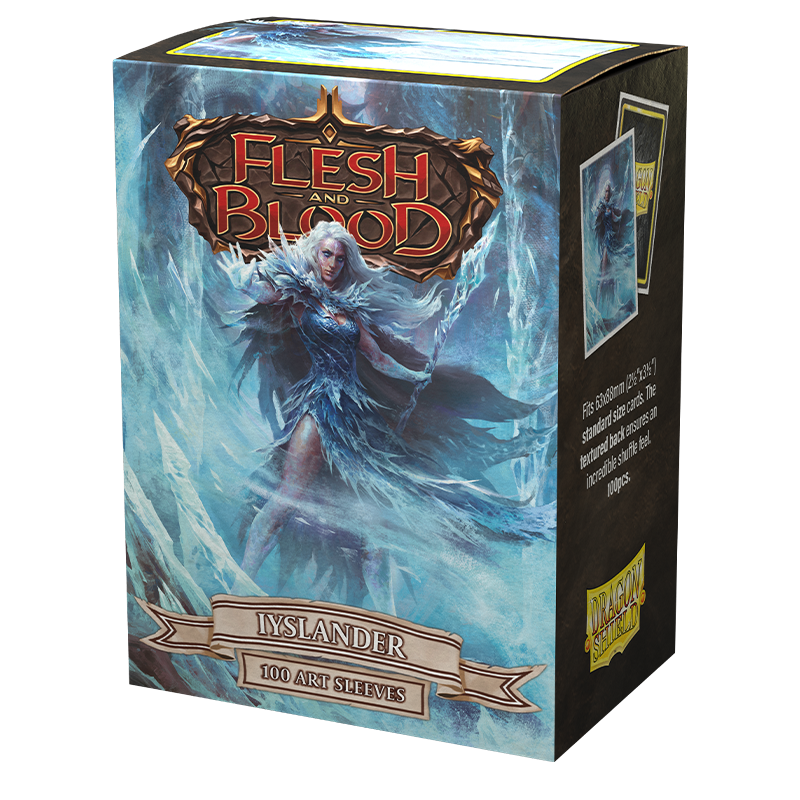 Dragon Shield: Standard 100ct Art Sleeves - Flesh and Blood (Iyslander) | Total Play