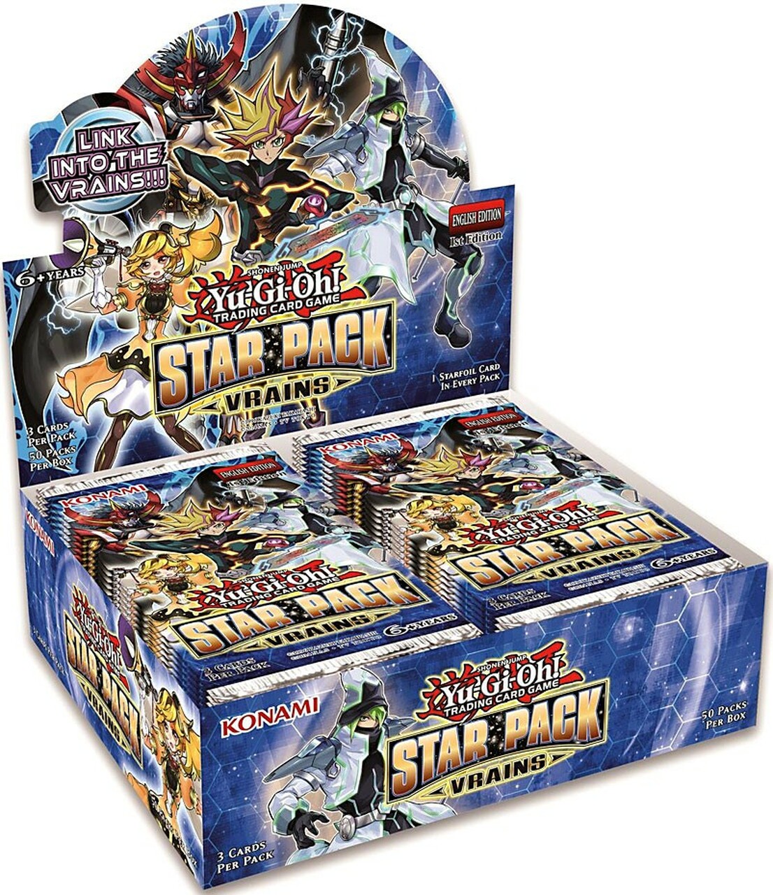 Star Pack: VRAINS - Booster Box (1st Edition) | Total Play