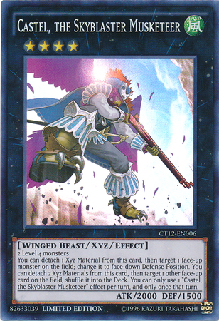 Castel, the Skyblaster Musketeer [CT12-EN006] Super Rare | Total Play