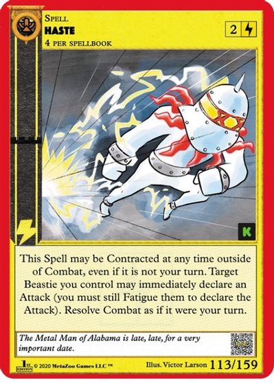 Haste [Cryptid Nation: Kickstarter Edition] | Total Play