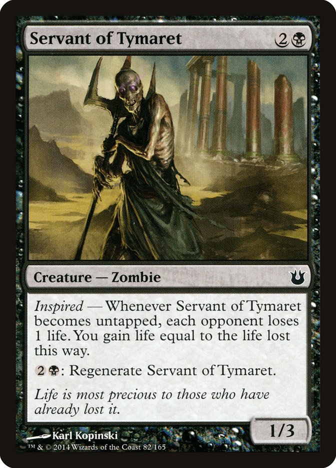 Servant of Tymaret [Born of the Gods] | Total Play