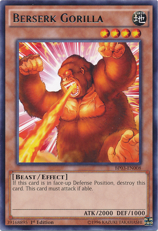 Berserk Gorilla [BP03-EN008] Rare | Total Play