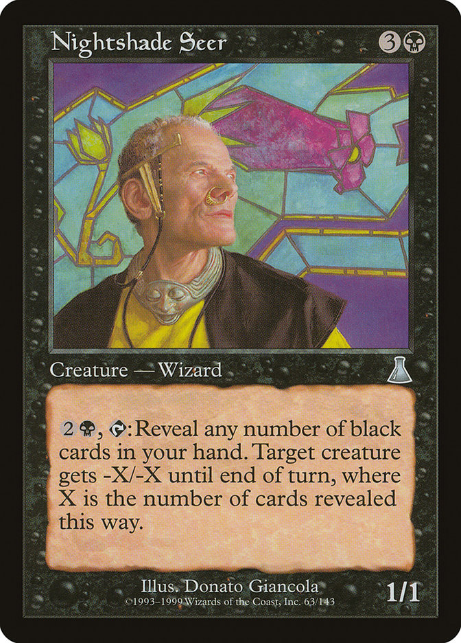 Nightshade Seer [Urza's Destiny] | Total Play