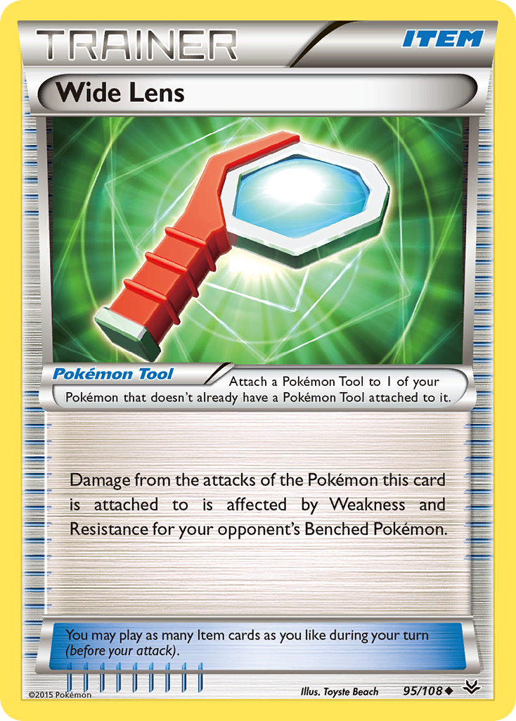 Wide Lens (95/108) [XY: Roaring Skies] | Total Play