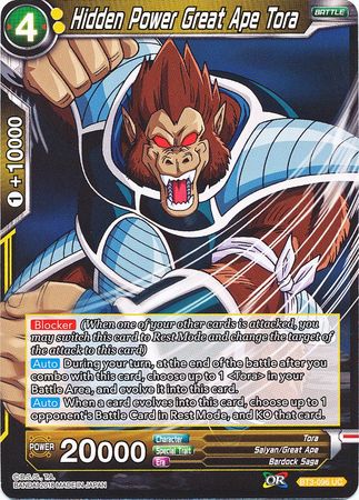 Hidden Power Great Ape Tora (BT3-096) [Cross Worlds] | Total Play