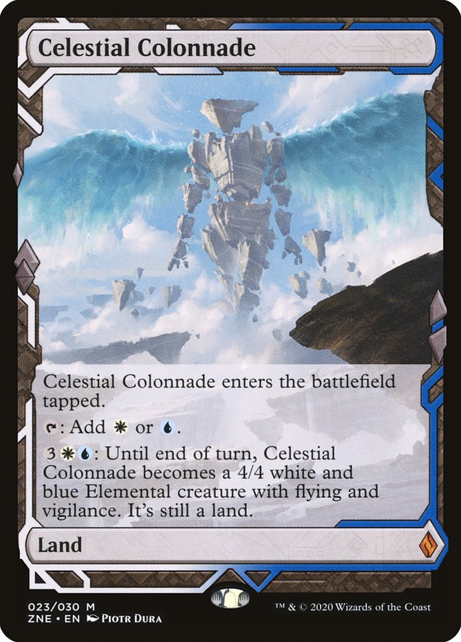 Celestial Colonnade (Expeditions) [Zendikar Rising Expeditions] | Total Play