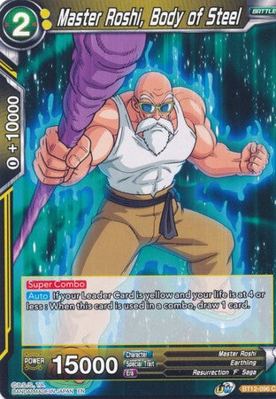 Master Roshi, Body of Steel (BT12-096) [Vicious Rejuvenation] | Total Play