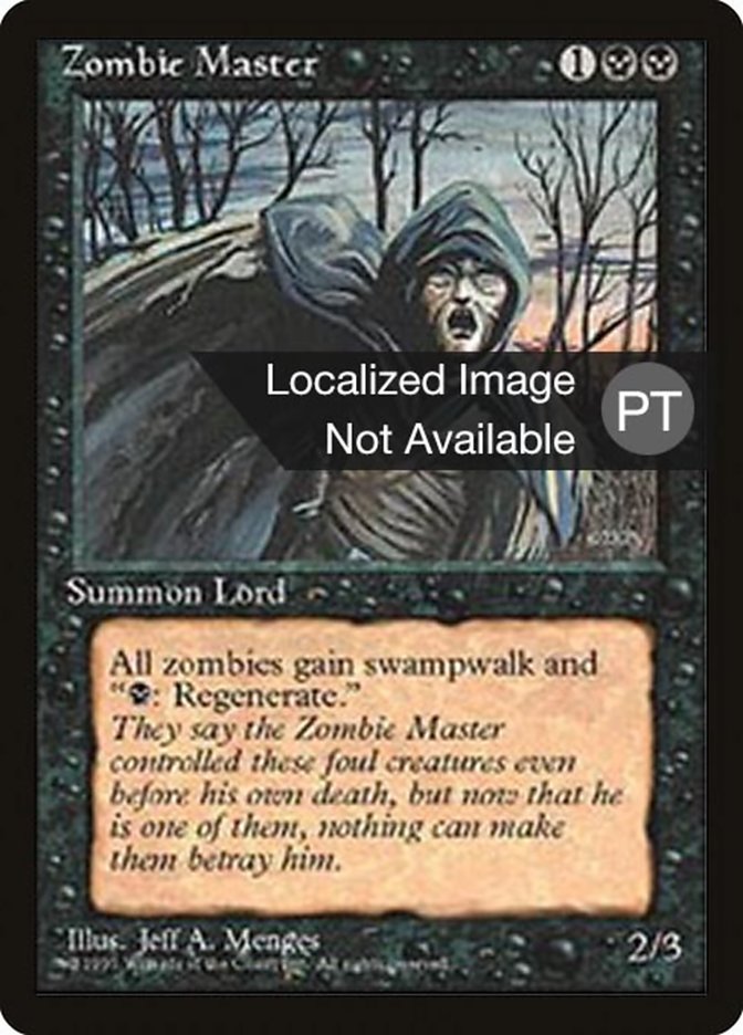 Zombie Master [Fourth Edition (Foreign Black Border)] | Total Play