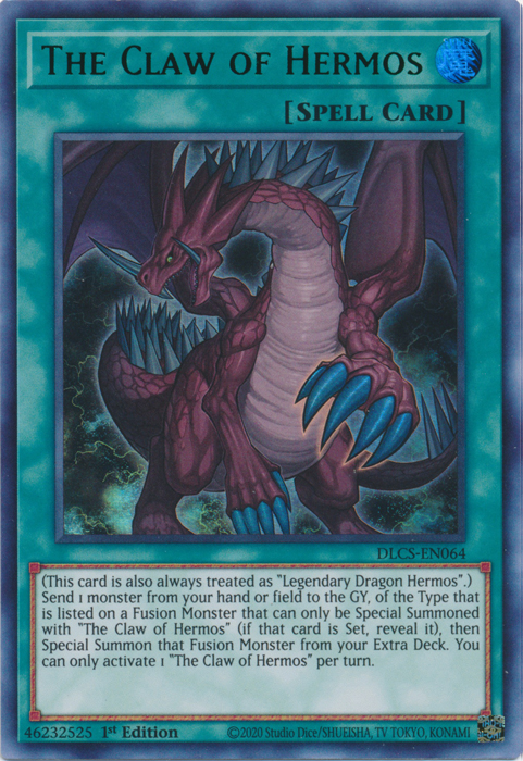 The Claw of Hermos (Green) [DLCS-EN064] Ultra Rare | Total Play