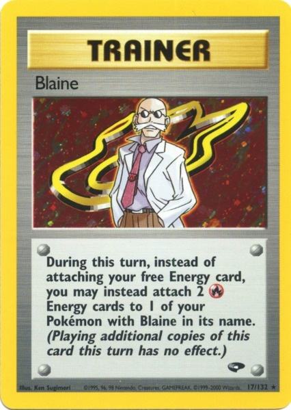 Blaine (17/132) [Gym Challenge Unlimited] | Total Play