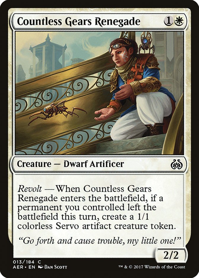 Countless Gears Renegade [Aether Revolt] | Total Play