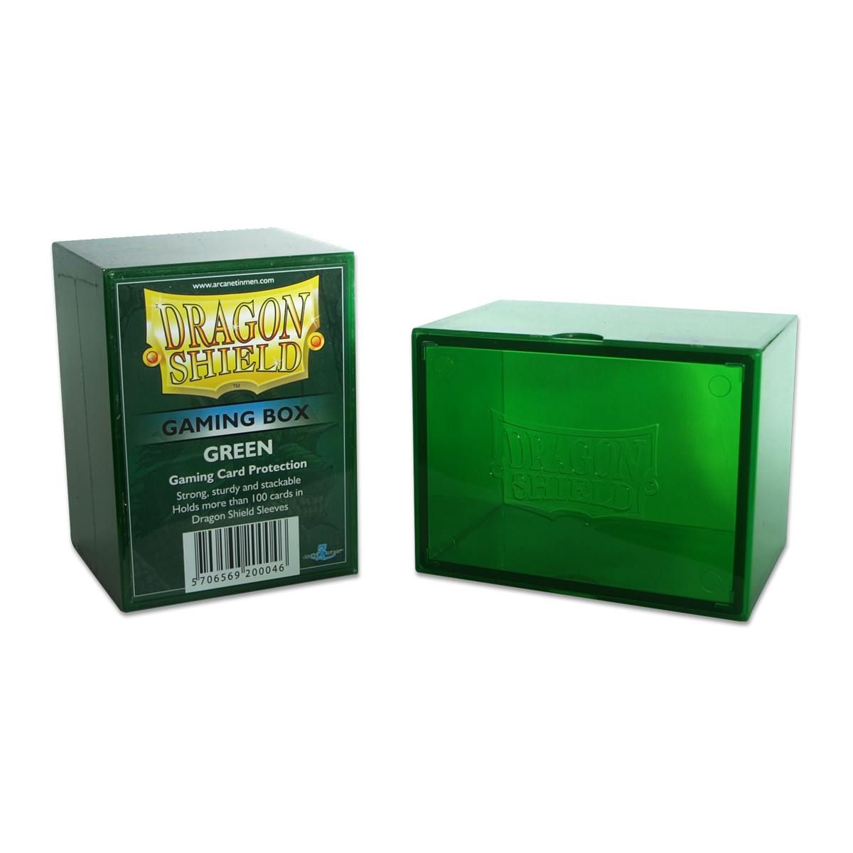 Dragon Shield: Strongbox - Green (Gaming Box) | Total Play