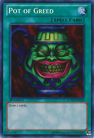 Pot of Greed [LCYW-EN059] Secret Rare | Total Play