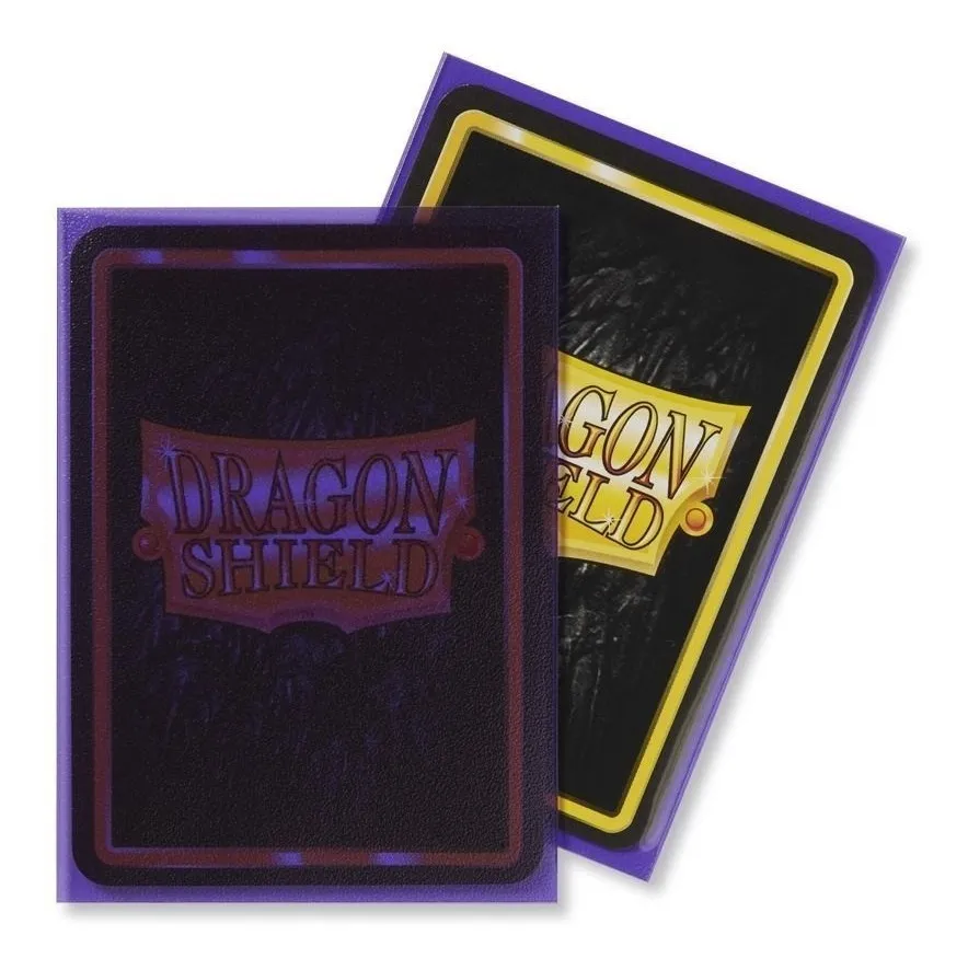 Dragon Shield: Standard 100ct Sleeves - Clear Purple (Matte) | Total Play