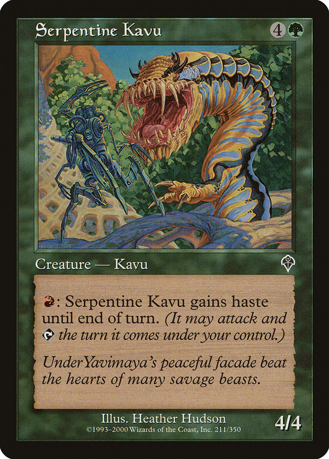 Serpentine Kavu [Invasion] | Total Play