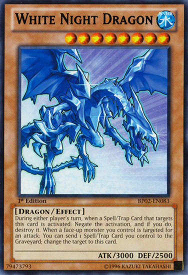 White Night Dragon [BP02-EN083] Mosaic Rare | Total Play