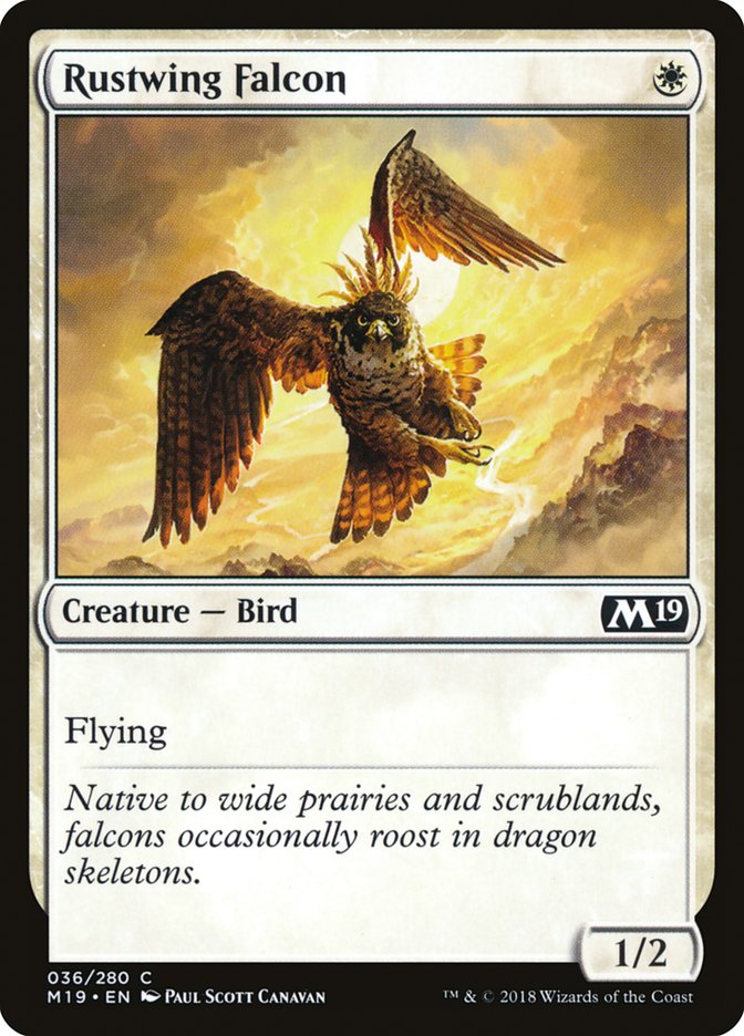 Rustwing Falcon [Core Set 2019] | Total Play