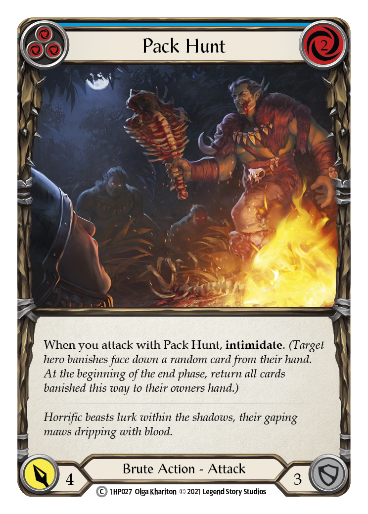 Pack Hunt (Blue) [1HP027] (History Pack 1) | Total Play