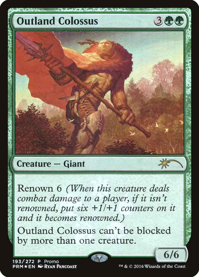 Outland Colossus [Resale Promos] | Total Play