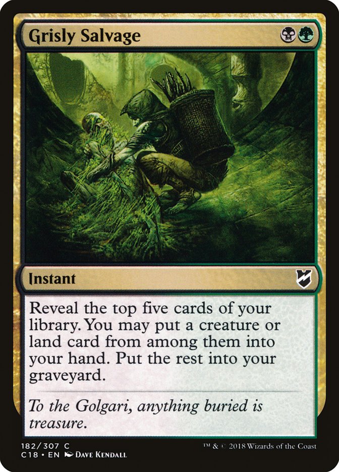 Grisly Salvage [Commander 2018] | Total Play