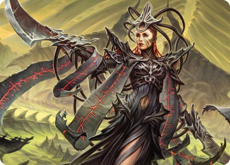 Testament Bearer Art Card [Phyrexia: All Will Be One Art Series] | Total Play