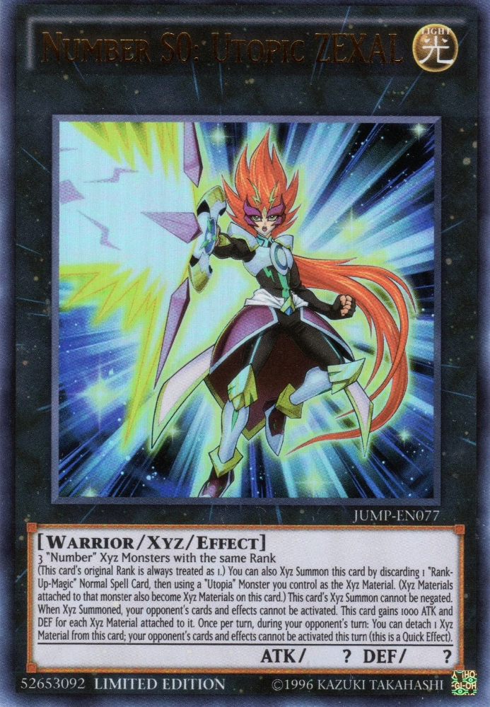 Number S0: Utopic ZEXAL [JUMP-EN077] Ultra Rare | Total Play