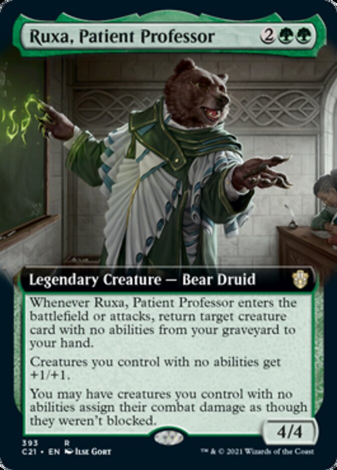 Ruxa, Patient Professor (Extended Art) [Commander 2021] | Total Play