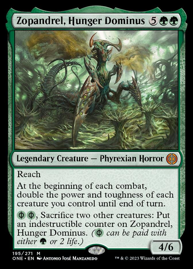 Zopandrel, Hunger Dominus [Phyrexia: All Will Be One] | Total Play