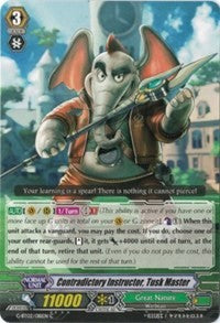 Contradictory Instructor, Tusk Master (G-BT02/081EN) [Soaring Ascent of Gale & Blossom] | Total Play