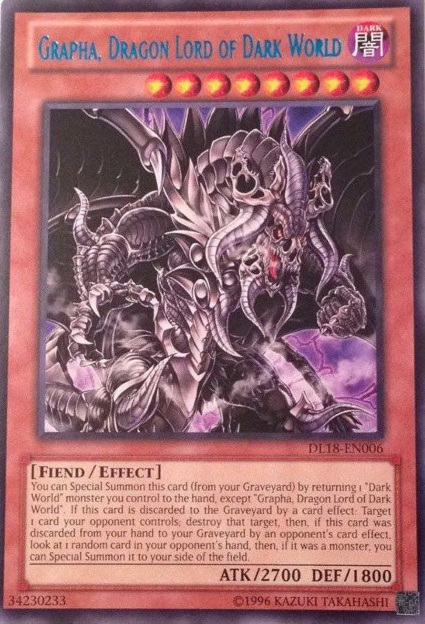 Grapha, Dragon Lord of Dark World (Blue) [DL18-EN006] Rare | Total Play