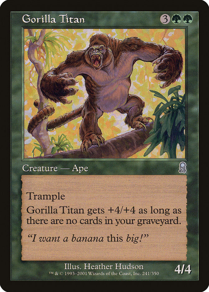 Gorilla Titan [Odyssey] | Total Play