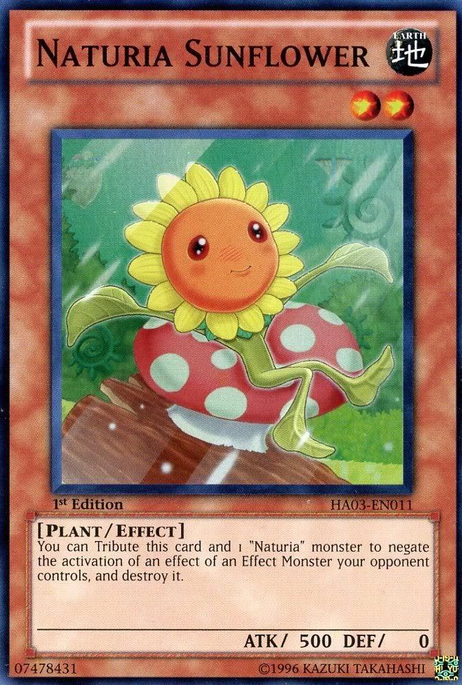 Naturia Sunflower [HA03-EN011] Super Rare | Total Play