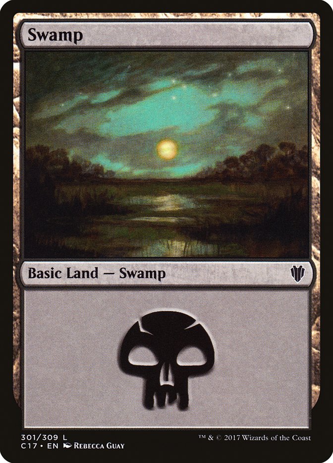 Swamp (301) [Commander 2017] | Total Play