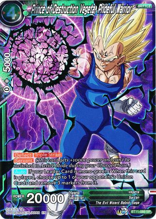 Prince of Destruction Vegeta, Prideful Warrior (BT11-066) [Vermilion Bloodline 2nd Edition] | Total Play