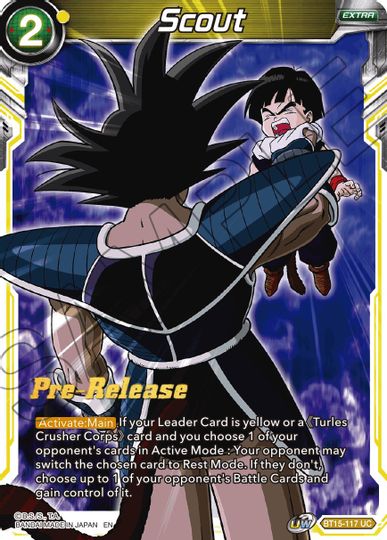 Scout (BT15-117) [Saiyan Showdown Prerelease Promos] | Total Play